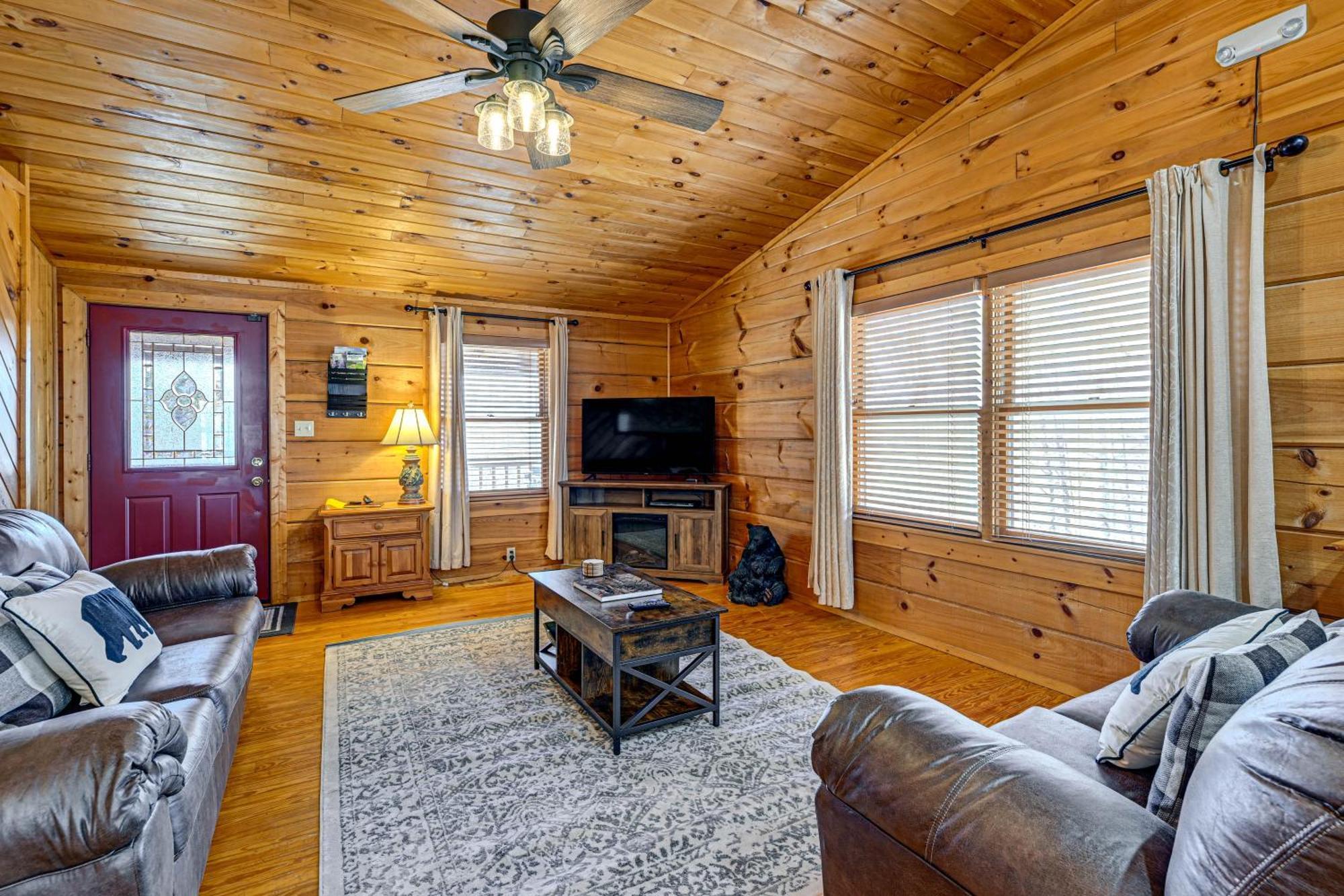 Bryson City Cabin With Hot Tub, Views And Pool Table! Exterior foto